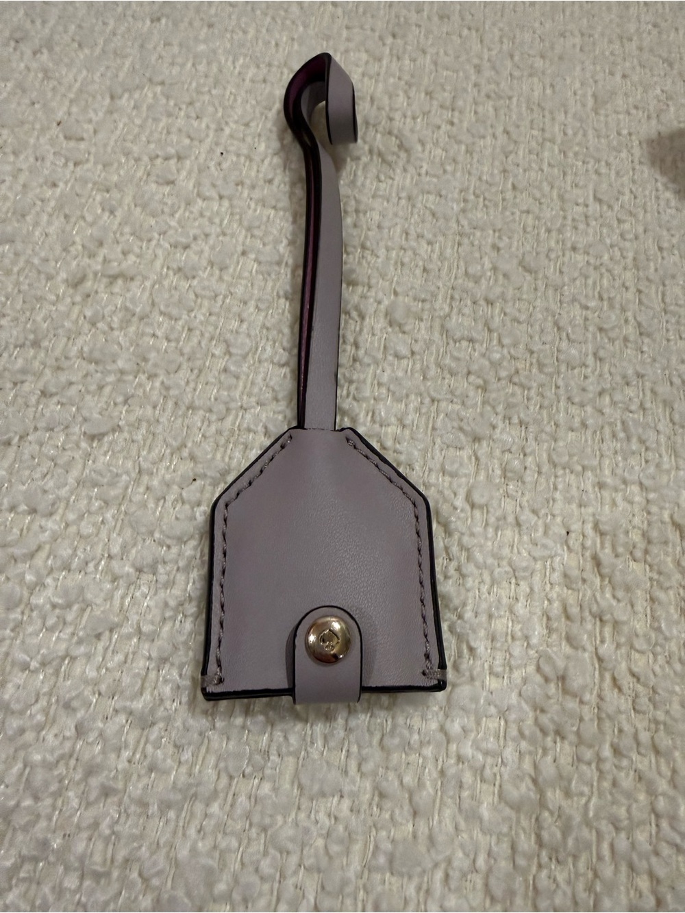 Kate Spade Leather key bag charm